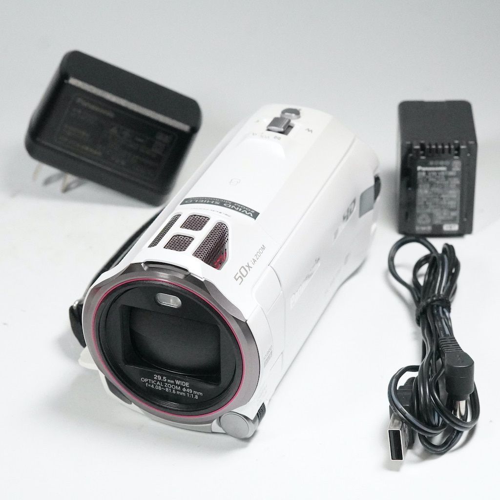 Panasonic パナソニック HC-W870M ホワイト 返金保証 |2339