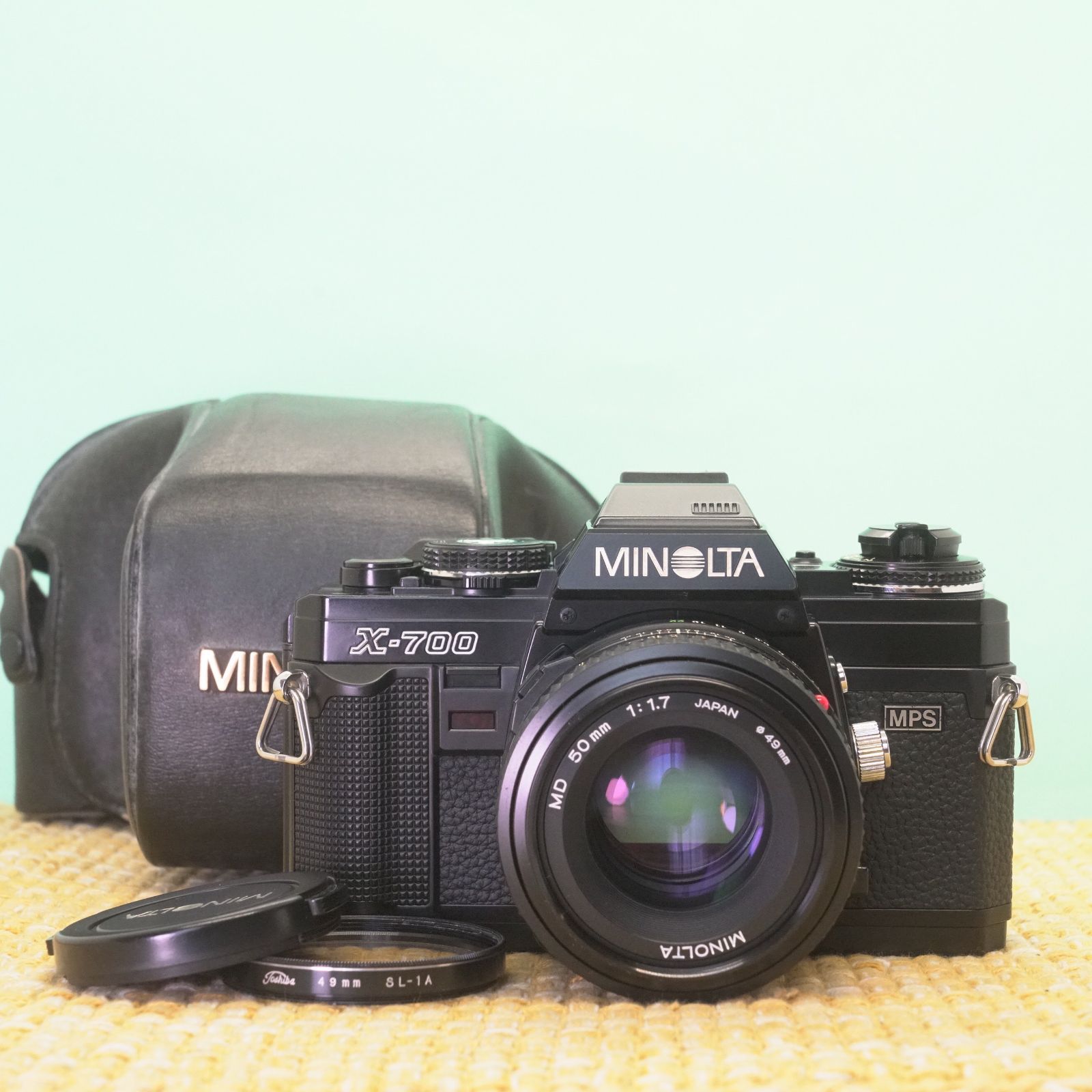 ❁完動品❁MINOLTA ミノルタ X-700 銘玉50mm F1.7 レンズ付-