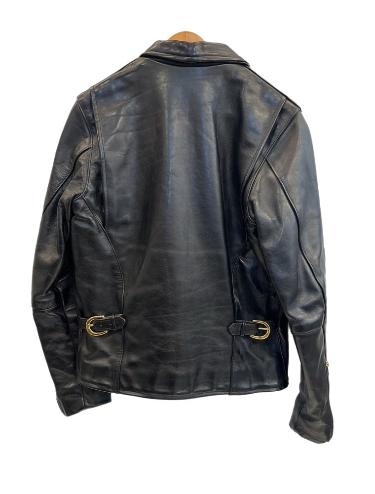 バンソン VANSON 襟付きシングル ライダース レザー ジャケット