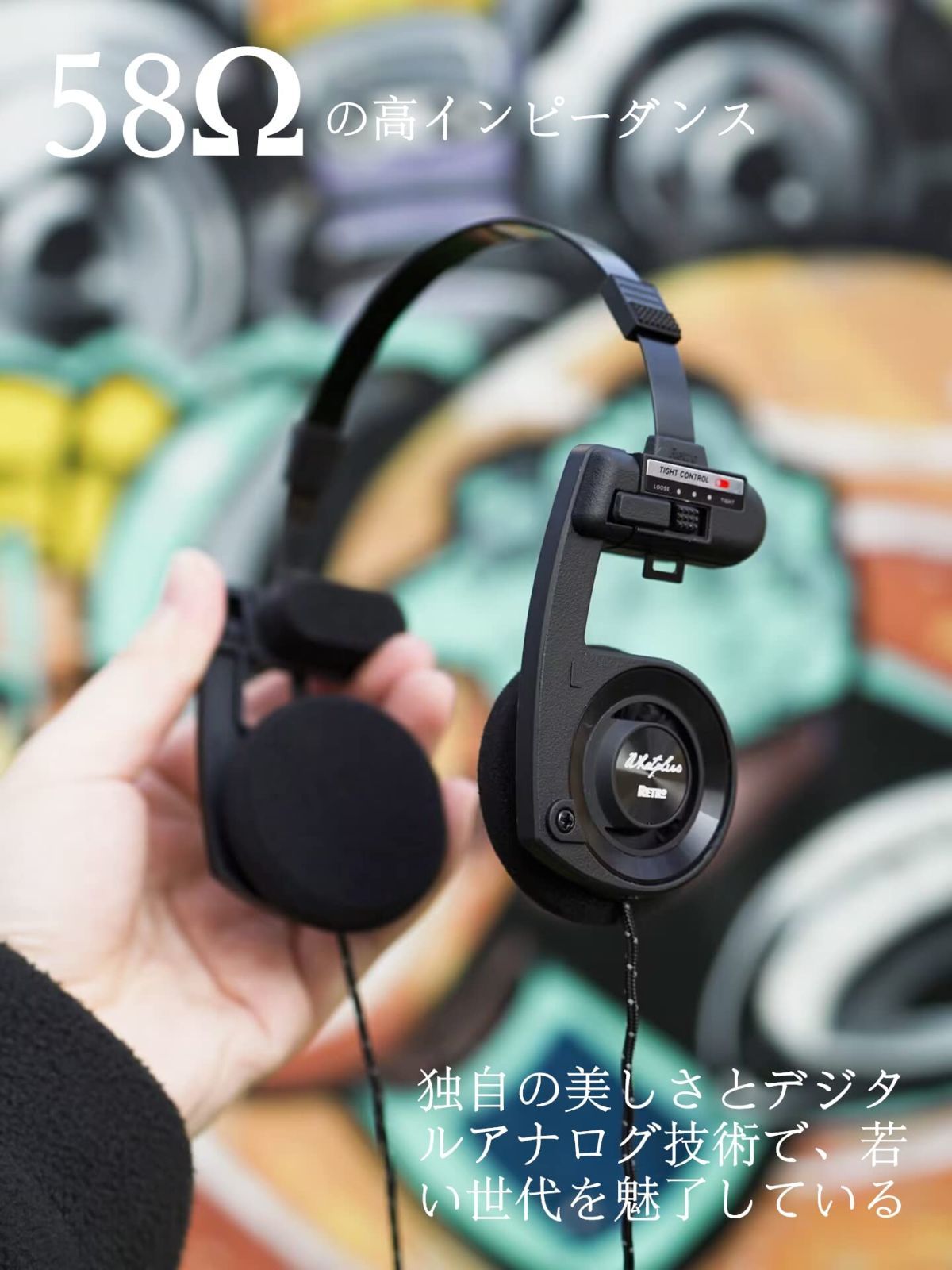 色: 黒武士】3APLUS Retro ヘッドホン Bluetooth接続 ワ - メルカリ