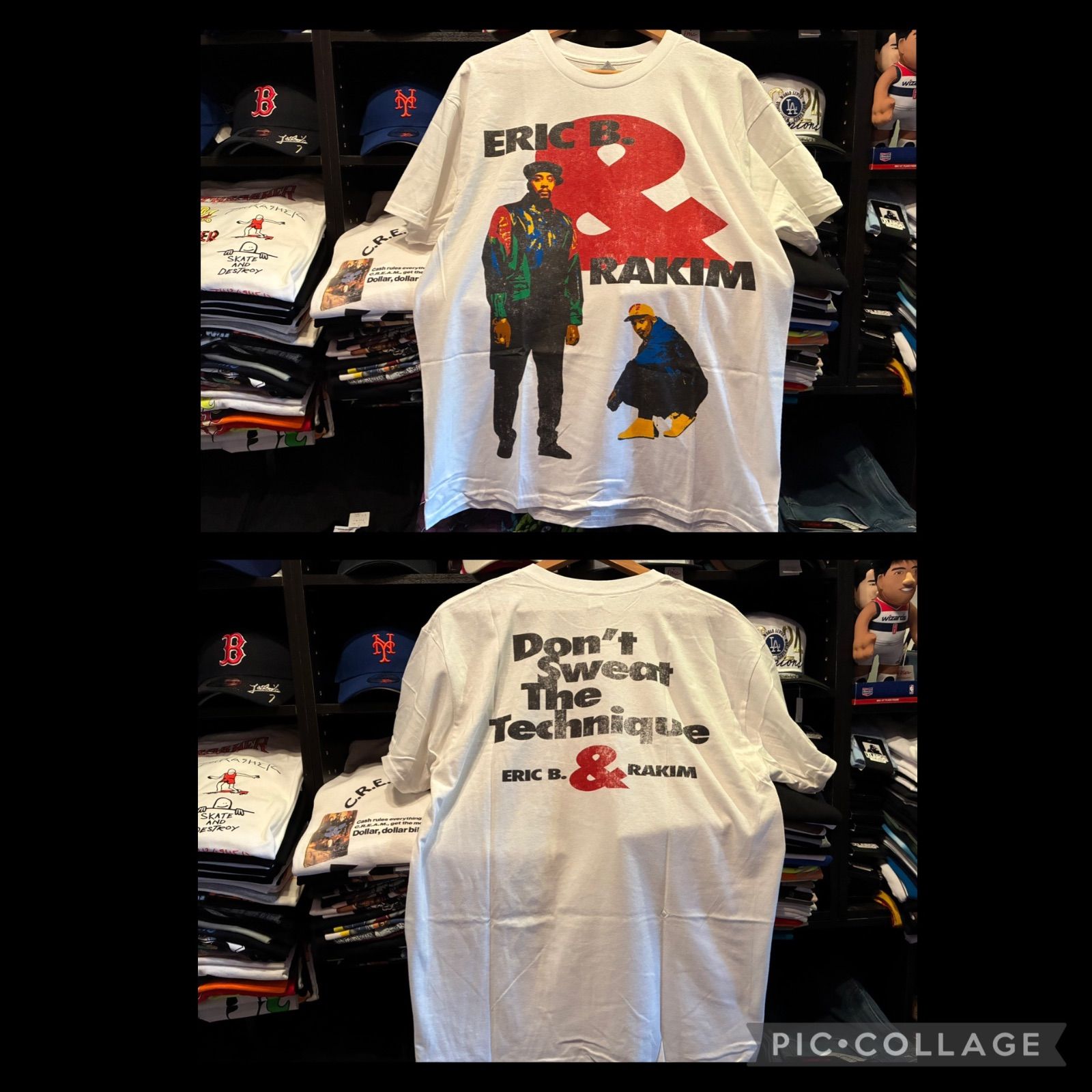 Amazon.com: Eric B & Rakim T Shirt Dont Sweat Official