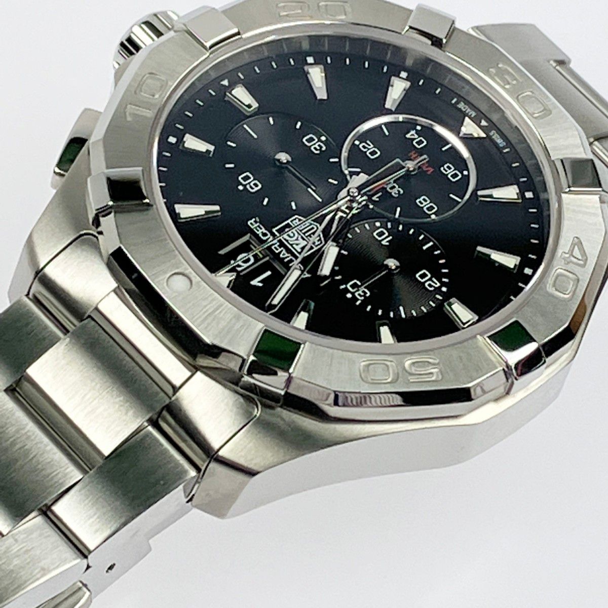 美品 TAG HEUER CAY1110 アクアレーサー デイト クォーツ □□TAG