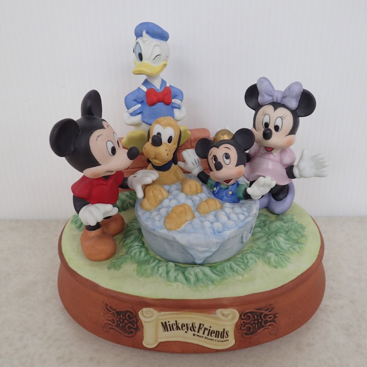 オルゴール 東京ディズニーランド ミッキー ミニー カップフィギュア