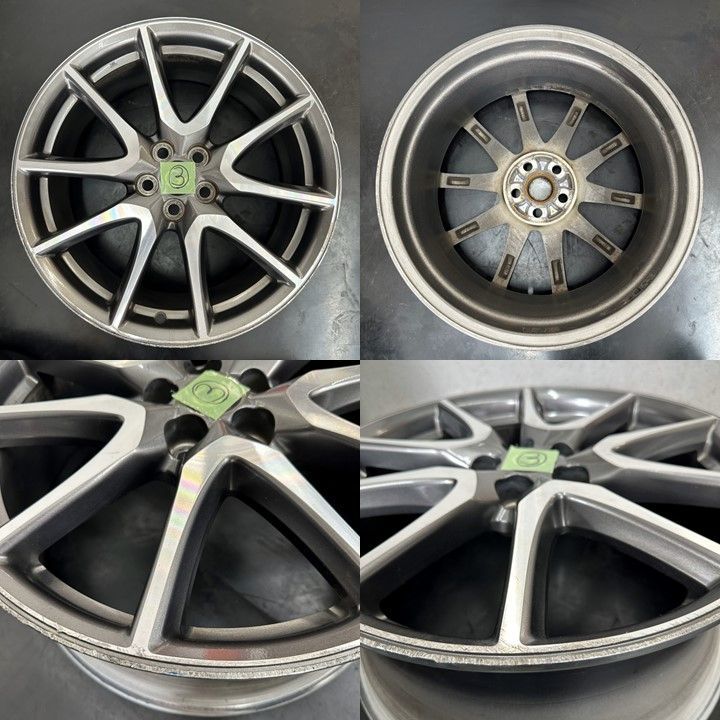 領収書発行可】〈中古品〉G's 18インチ アルミホイール 30プリウス