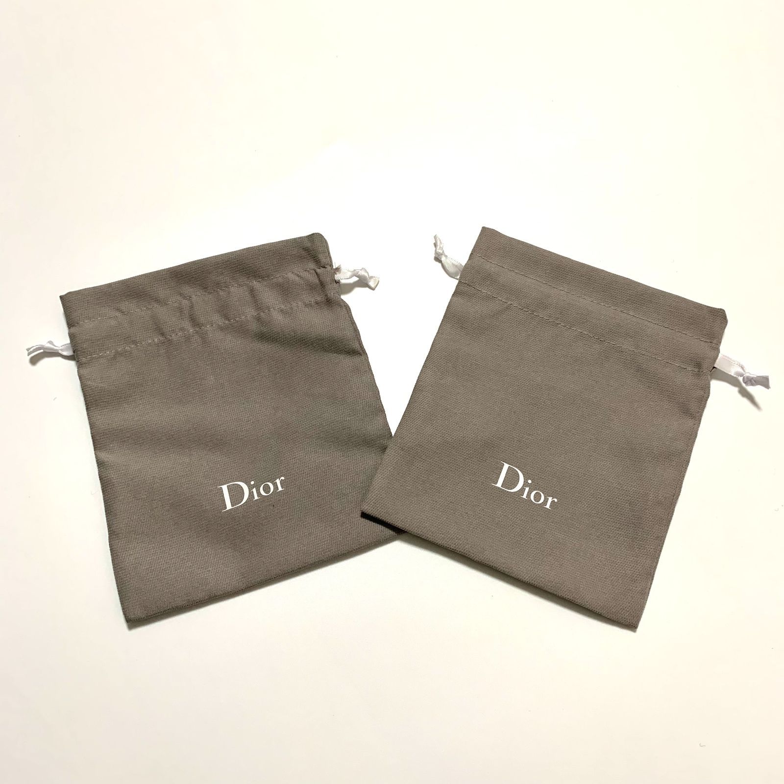 DIOR】2枚set ディオール巾着ポーチ - ポーチ