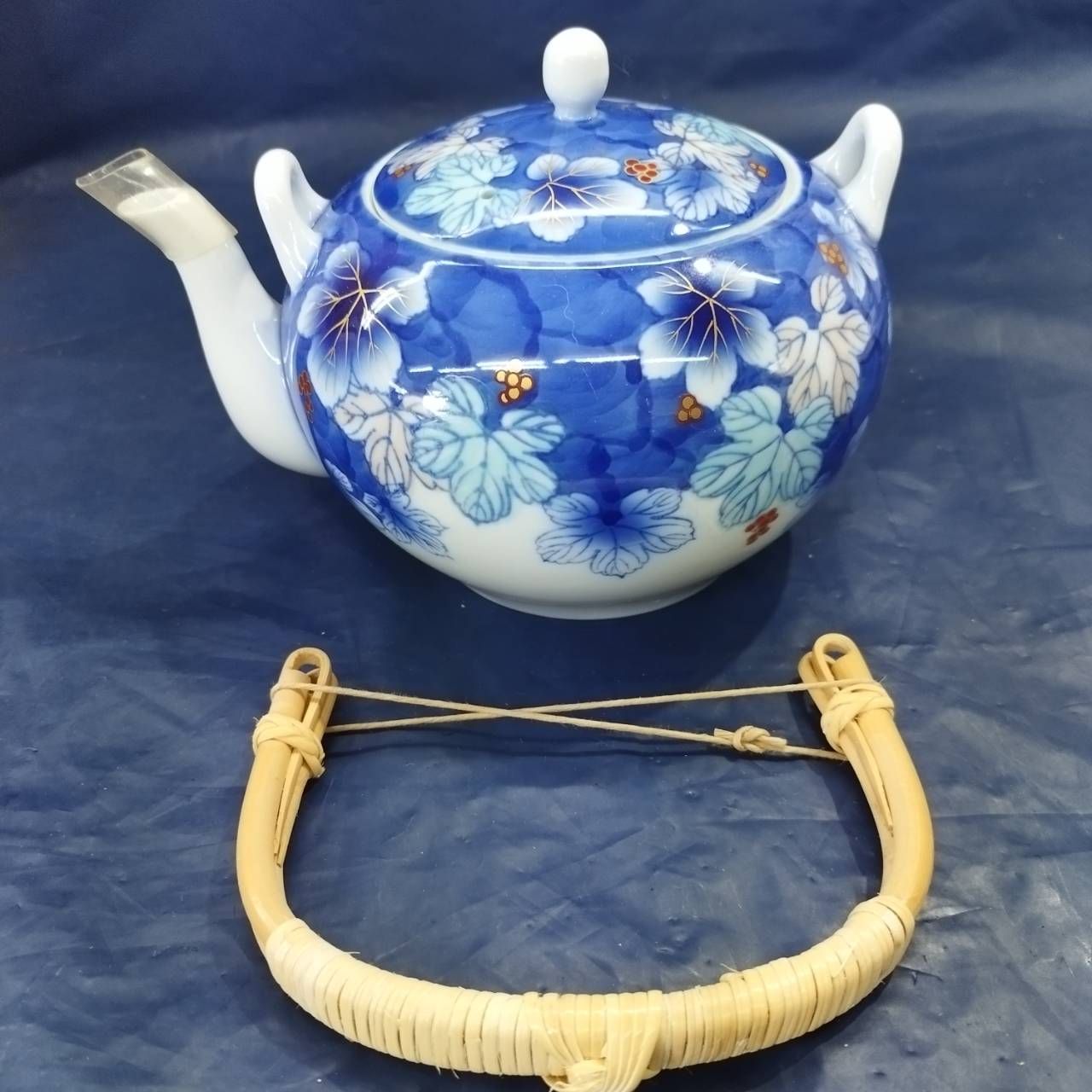 有田焼 深川製磁 葡萄お猪口 5個セット 深川製磁 宮内庁御用達 湯呑み