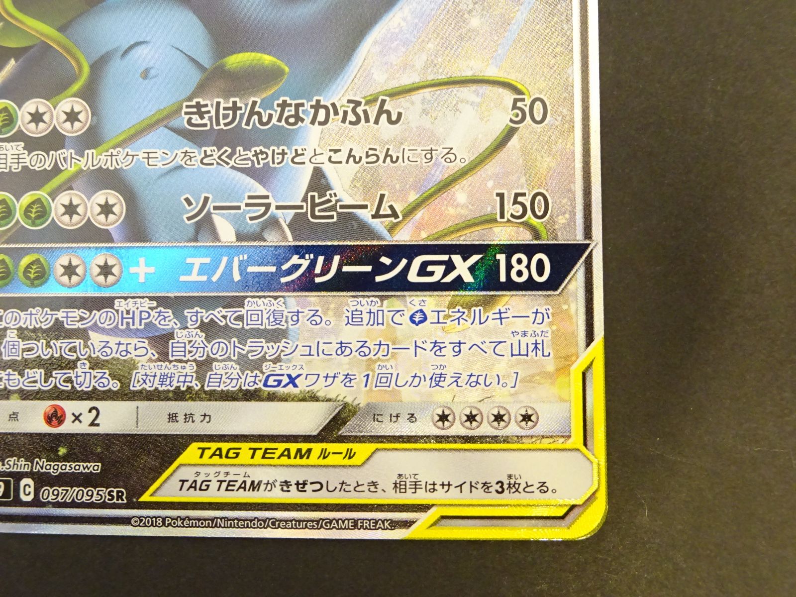 お買得！】 セレビィ&フシギバナGX SA,SR(097/095)、ポケモンカード