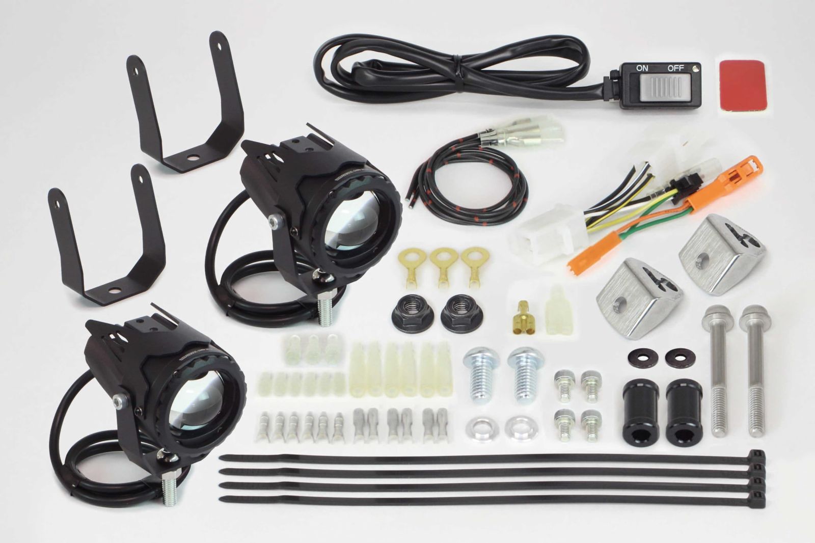 CT125 JA55|JA65 ノーマル車両用 05-08-0635 2個入 LEDフォグランプキット カットライン|10W スペシャルパーツ武川 TAKEGAWA