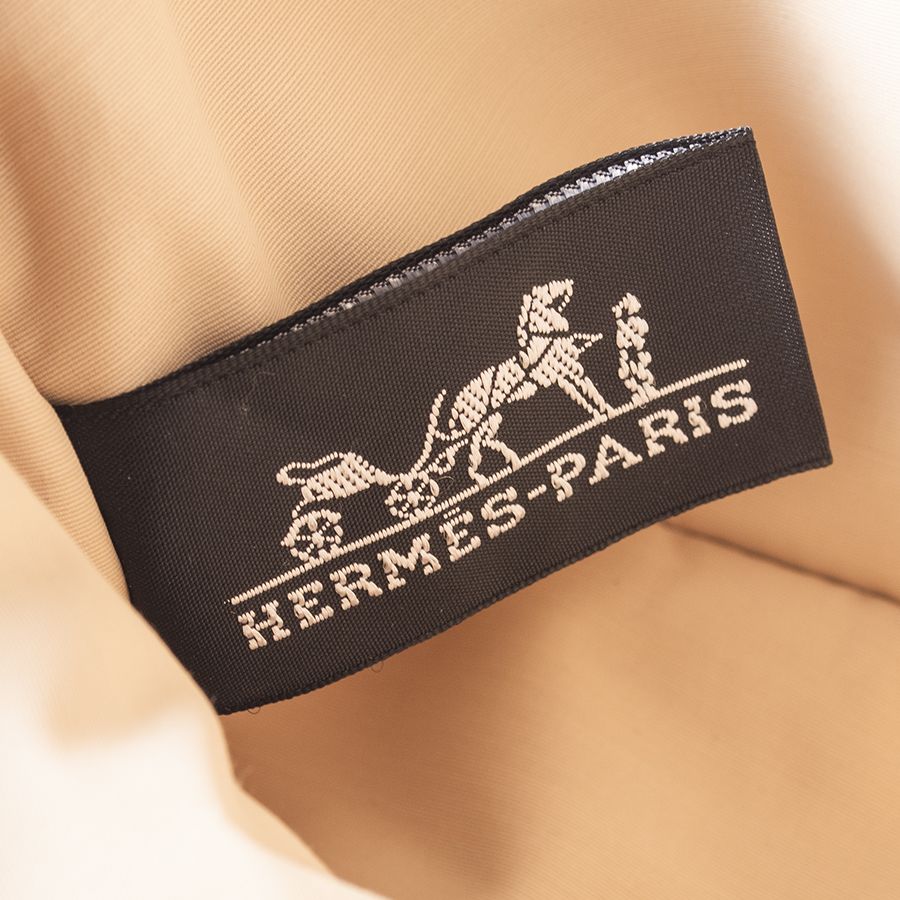 HERMES エルメス ボリードポーチ20 トラベルポーチ コスメポーチ ブルー【中古】