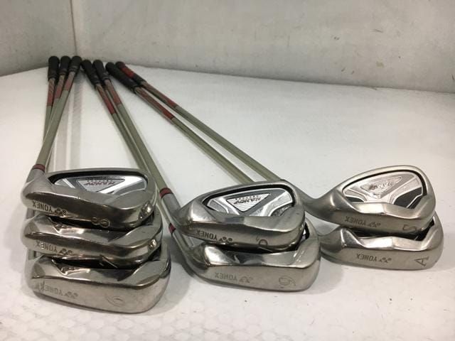 返品OK ゴルフクラブ 7本セット ヨネックス NANO V ネクステージ コンポジット アイアン フェザーライト ナノハイスピード フェザーライト 6～9.P.A.S