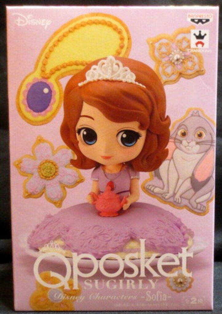 Q posket SUGIRLY Disney Characters Sofia ディズニーキャラクターズ ソフィア 通常カラー&特別カラー 全2種セット バンプレスト Q posket SUGIRLY Disney Characters Sofia