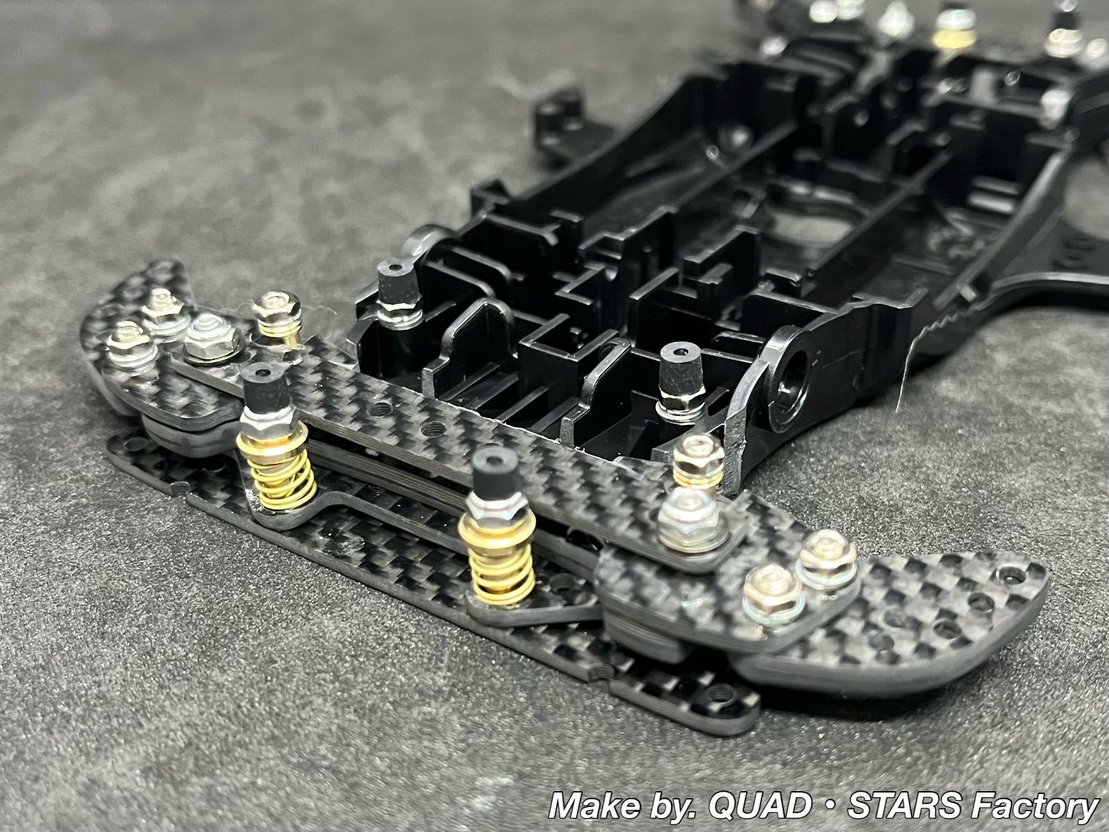 ミニ四駆・MAシャーシ用】2軸ATピボットバンパー＋ピボット稼働