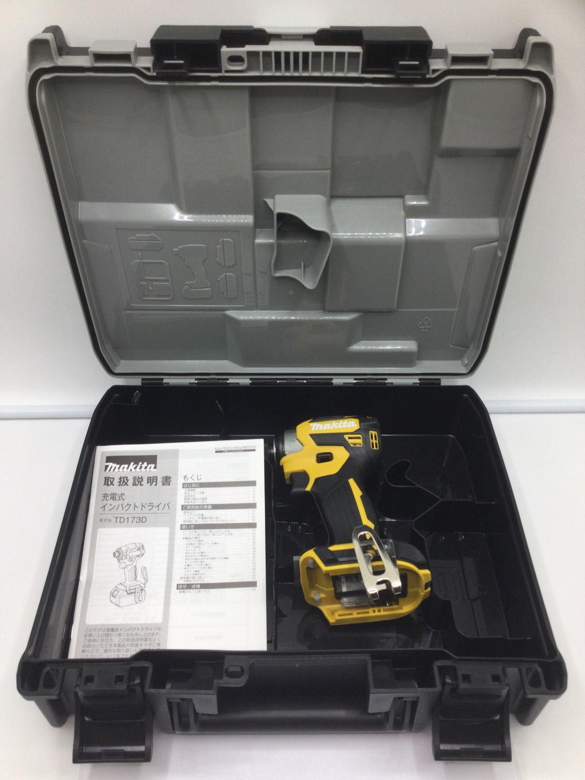 領収書発行可】☆[本体+ケース]Makita/マキタ 18v充電式インパクトドライバ TD173DZFY+ケース[フレッシュイエロー/FY]  [IT5BE5WDHBLV][エコツール知立店] - メルカリ