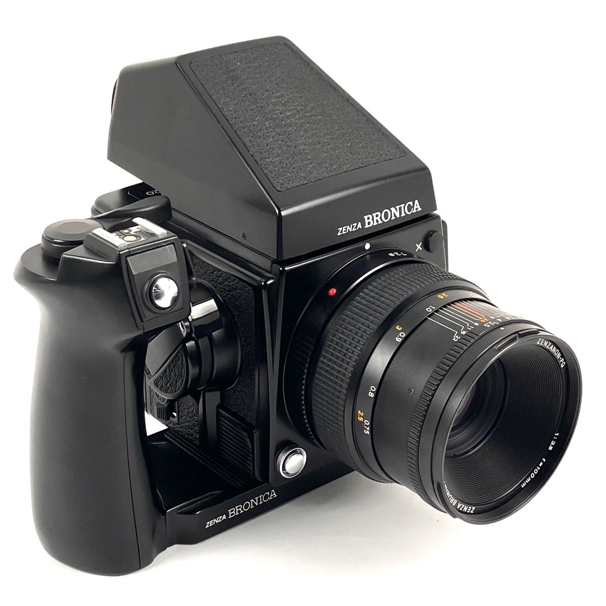 ゼンザブロニカ Zenza Bronica GS-1 + ZENZANON-PG 100mm F3.5 中判カメラ 【中古】 - メルカリ