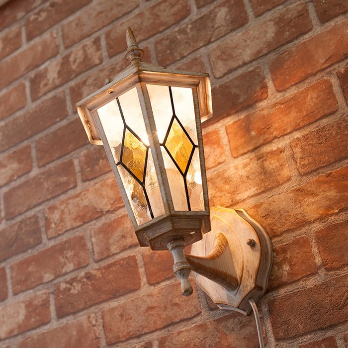 アヴェニューウォールランプ ステンドグラス