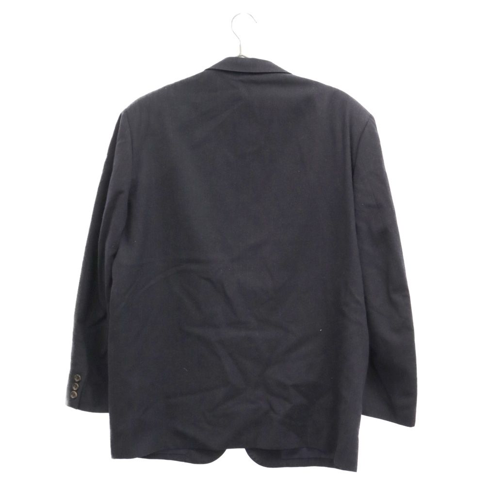 COMME des GARCONS HOMME (コムデギャルソンオム) 80S ノッチドラペル 2B テーラードジャケット 2タック センタープレス  テーパードスラックスパンツ セットアップ ネイビー HJ-08028