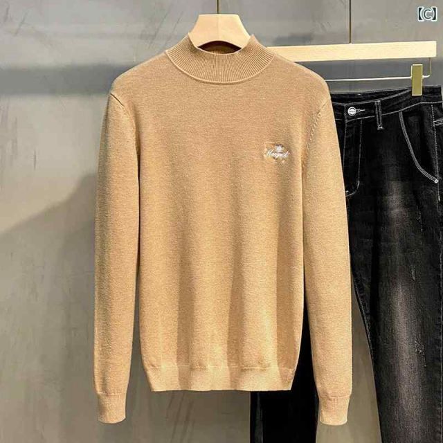 最旬おしゃれメンズ「黒」コーデ33選。オールブラック、アウター 種類 [4XL]秋冬 コーデ メンズ  服 シンプル ファッション オシャレ 大人 かっこいい 大きいサイズ ストリート 紳士服 セーター ニット ハーフ タートルネック セーター ストレッチ ミッド ネック