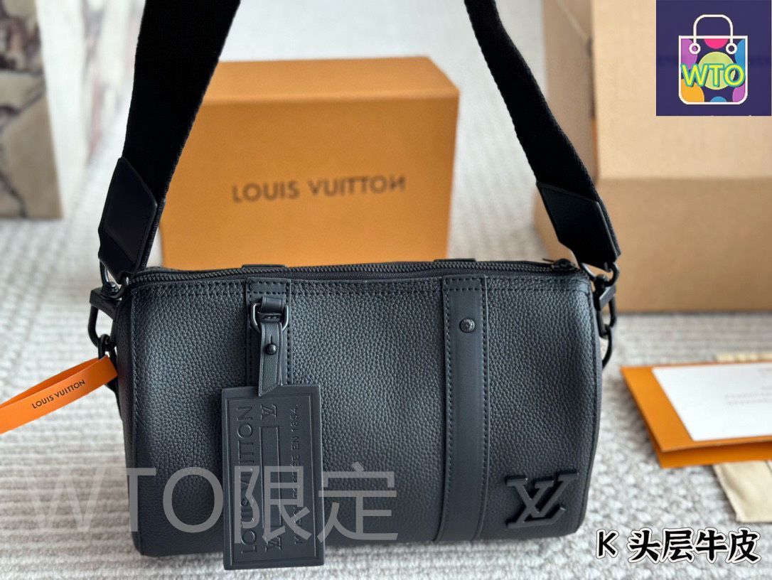 国内発送【LOUIS VUITTON】Virgil Ablohシティ・キープオール 今日特価】Louis Vuitton Men's CityKeepall Pillow Bag メンズ