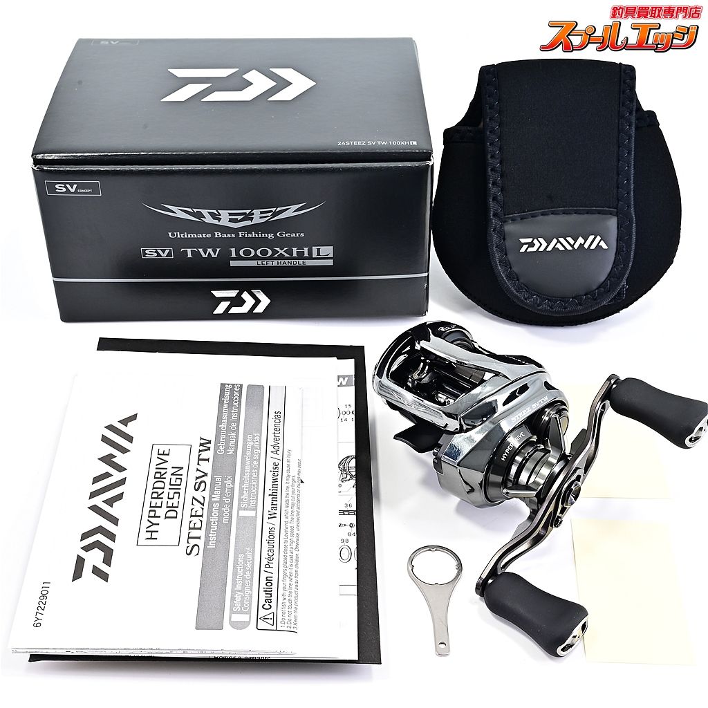 ダイワ 24スティーズ SV TW 100XHL DAIWA STEEZ m39766