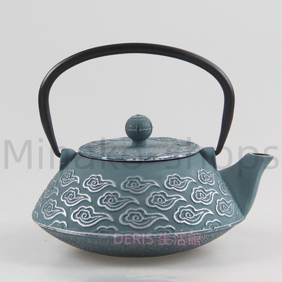 1200ml 鉄瓶 鋳鉄ケトル 直火可 南部鉄器 やかん 鉄分補給 鉄器 鋳物 茶道道具 茶こし付き