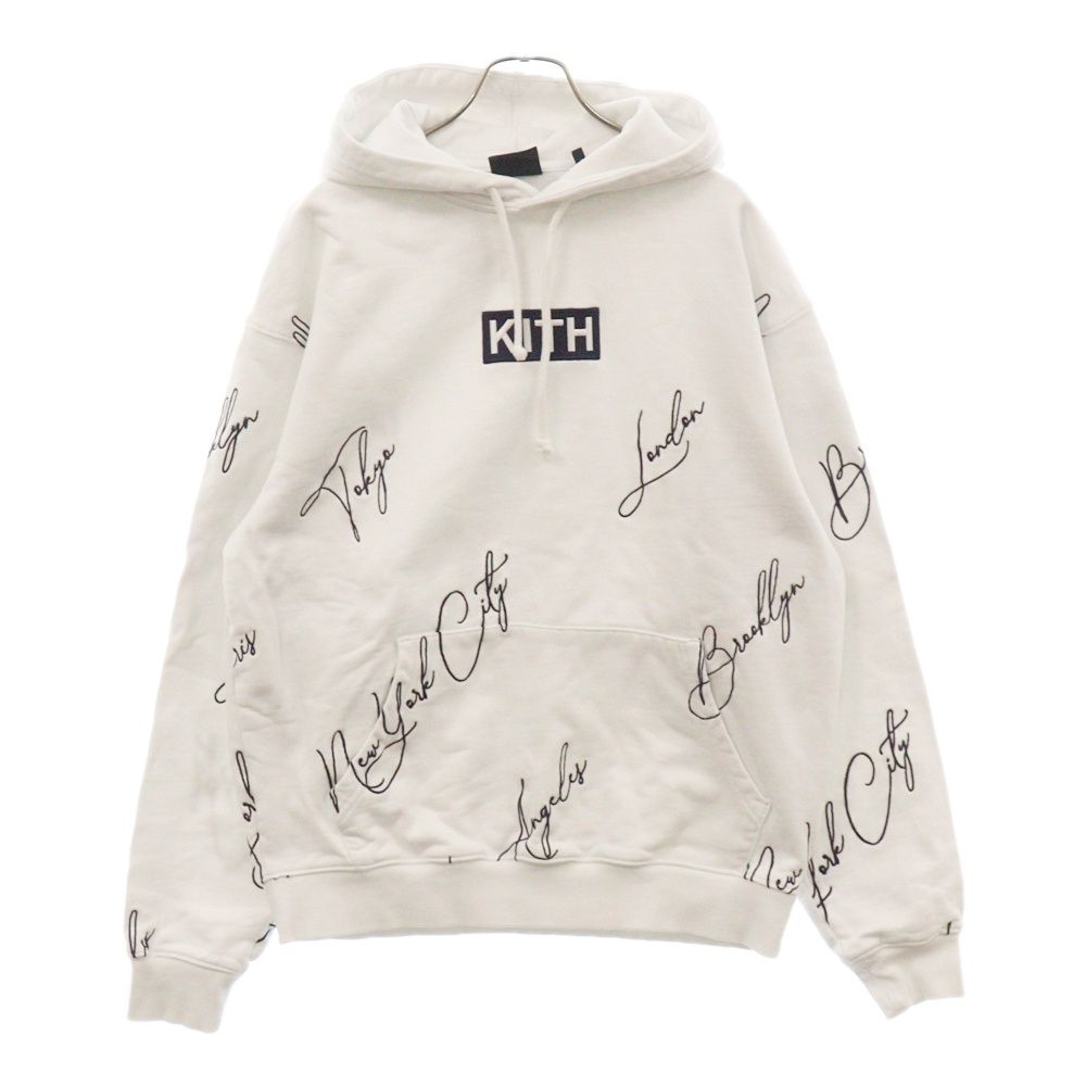 KITH (キス) City Script Hoodie シティー スクリプト ボックスロゴ 