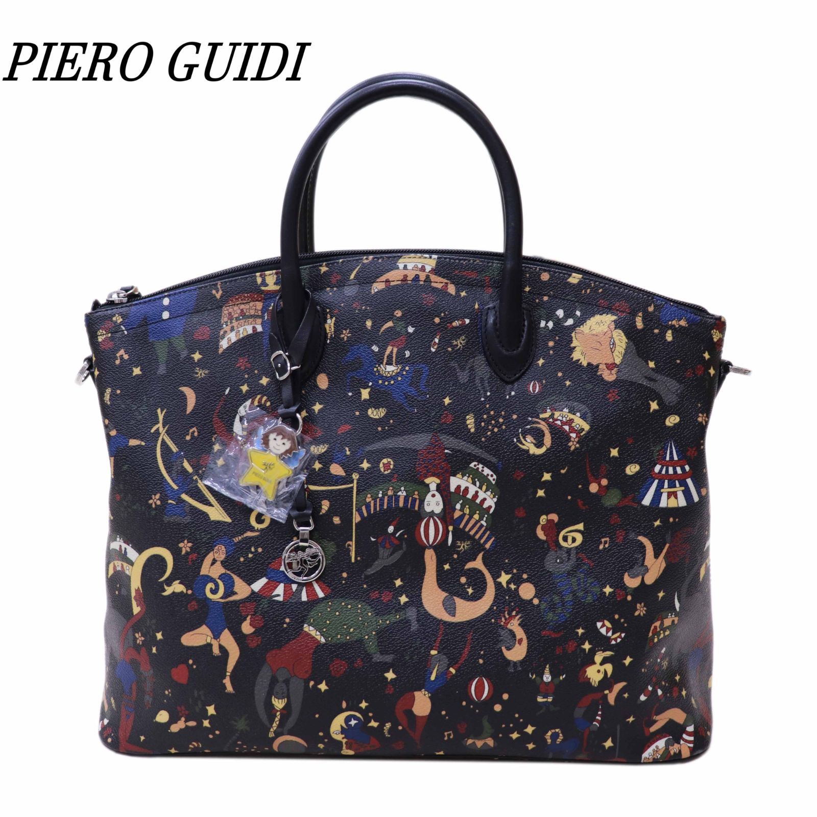 PIERO GUIDI ピエログイディ 2way トートバッグ ショルダー