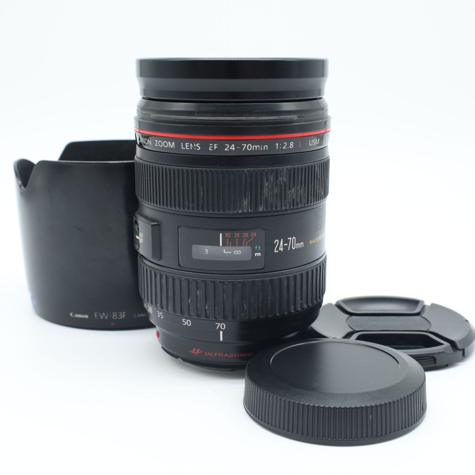 実用品 CANON EF24-70mm F2.8L USM 220007