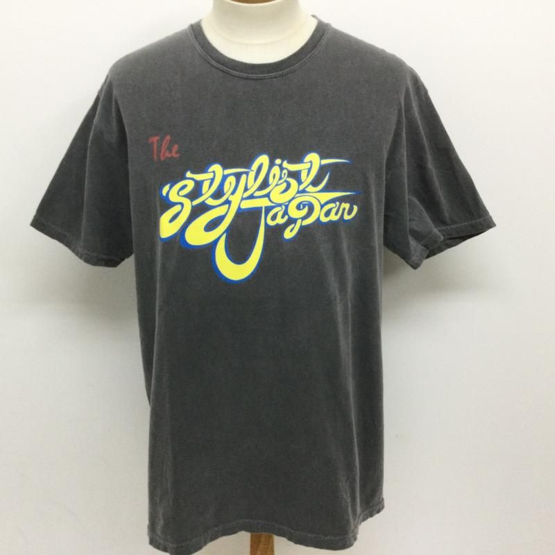 The Stylist Japan ザスタイリストジャパン Tシャツ 半袖 TSJC022001 PRINTED T-SHIRTS ヴィンテージ加工 ロゴプリント 半袖Ｔシャツ