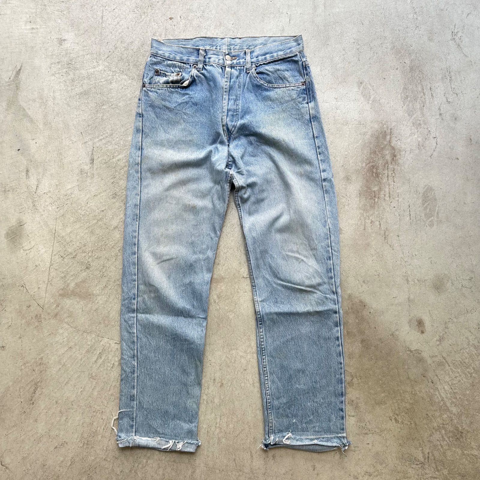 501 リーバイス 32/36 USA製 93年 90s 色落ち カットオフ