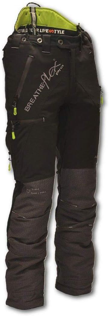 ARBORTEC Breatheflex Pro Type C|Class 1 レギュラーレッグ アーボテック チェーンソーパンツ タイプC クラス1 チェーンソー ツリーケア アーボリスト ツリークライミング AT4070 XS ブラック