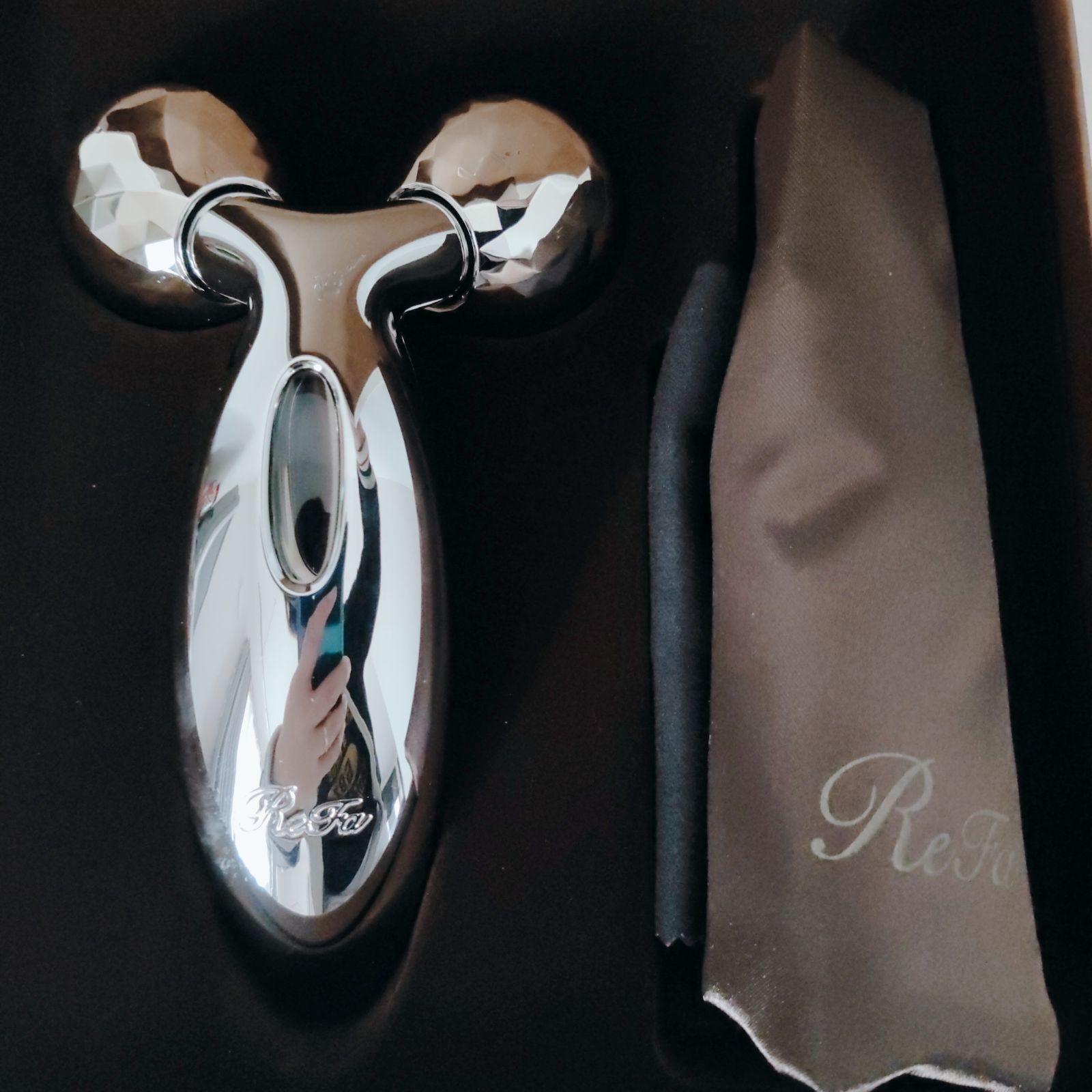 極美品】美顔ローラー ReFa CARAT リファカラット ボディローラー 