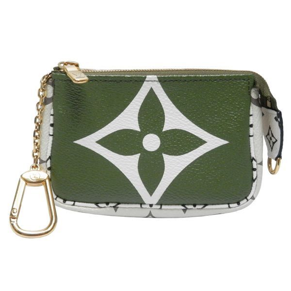 ルイ ヴィトン LOUIS VITTON モノグラムジャイアント ミニ ポシェット アクセソワール M67579 カーキ