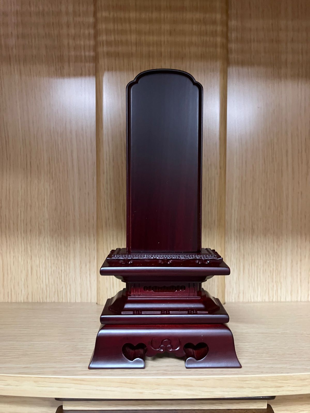 勝美位牌　紫檀4.5寸