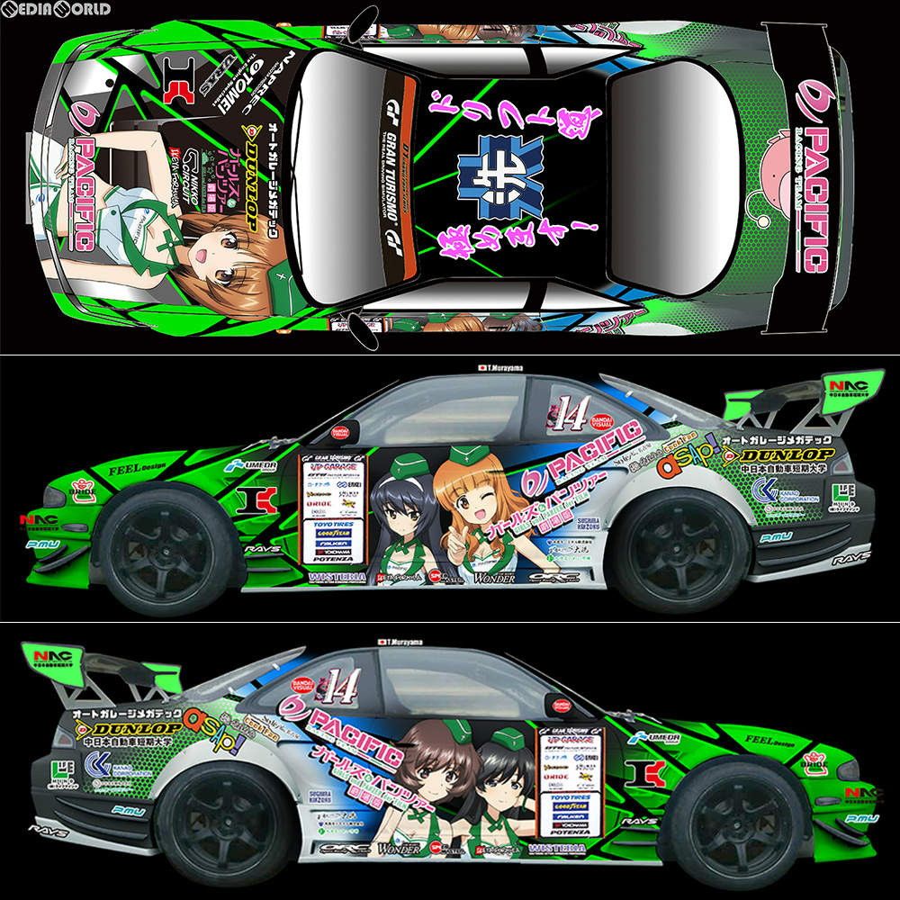 1/24 NAC S14タイプ D1グランプリ 2017 PACIFIC RACING×ガールズ