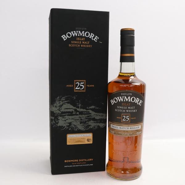 BOWMORE（ボウモア）25年 スモール バッチ リリース 43％ 700ml