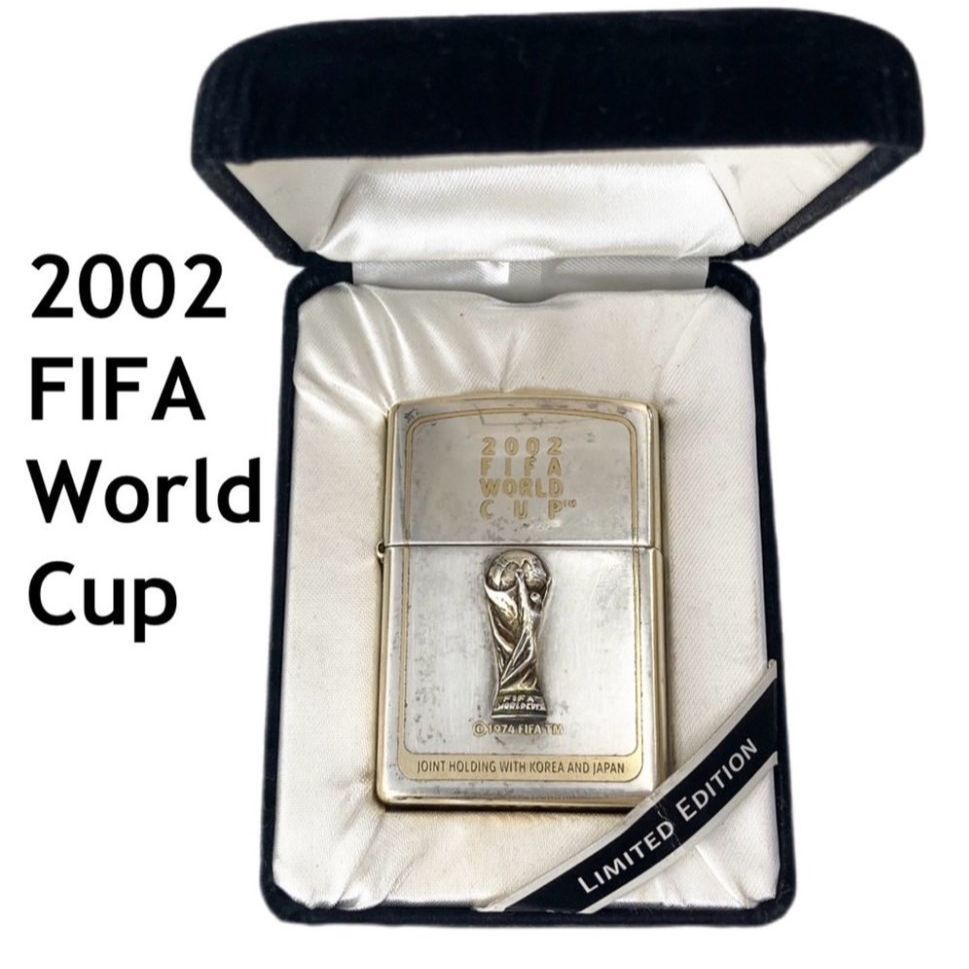 011 2002 FIFA World Cup トロフィー Zippo ライター - メルカリ