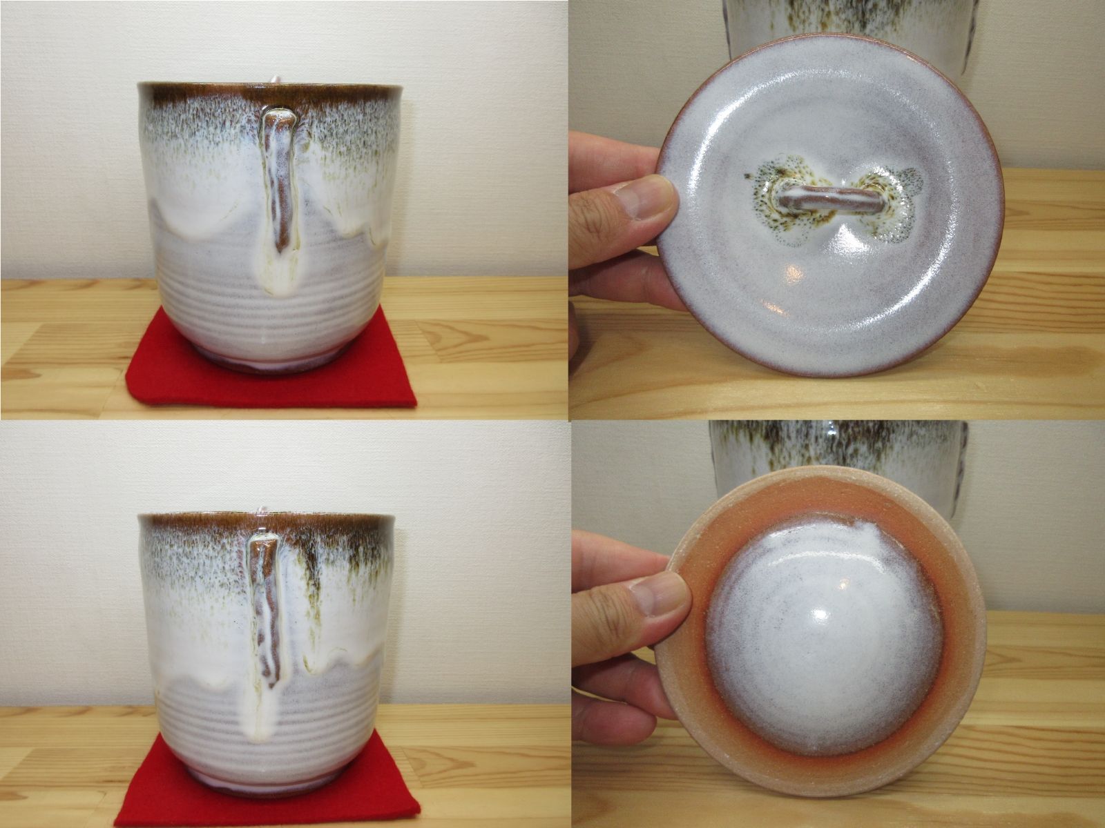 送料込【逢絢亭】茶道具 水指 赤膚焼 瓢形 奈良絵水指 大塩昭山 共箱入り 送料込【逢絢亭】茶道具 水指 赤膚焼 瓢形 奈良絵水指