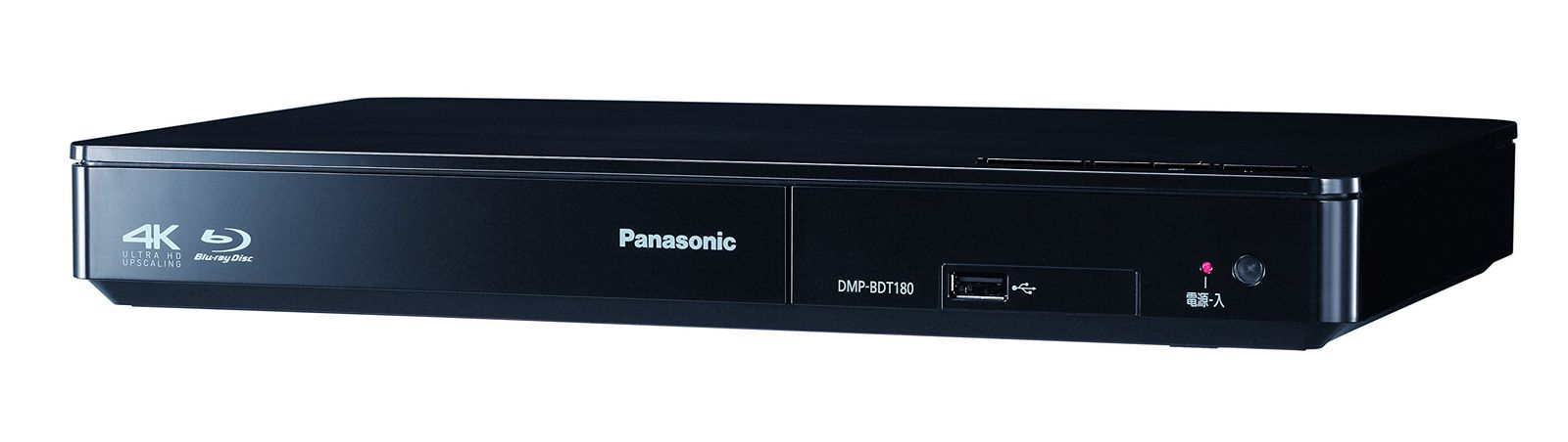 パナソニック ブルーレイプレーヤー 4Kアップコンバート対応 DMP-BDT180-K ネット動画 YouTube Netflix 対応 本体
