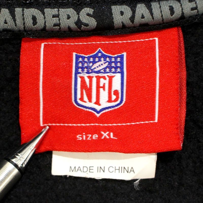 NFL オークランド・レイダース ジャケット 00s made in COREA お 手頃 価格スポーツ - NFL オークランド・レイダース