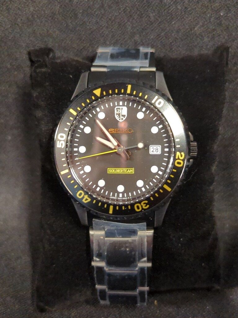 SEIKO 腕時計 キン肉マン 40th ANNIVERSARY ソルジャーチーム