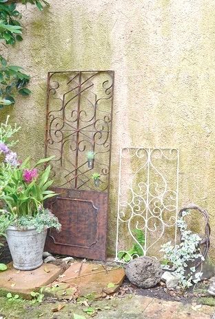 アイアンゲート フェンス トレリス ガーデンオブジェ