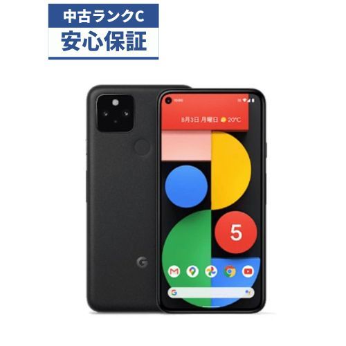 ☆【中古品】Softbank Google Pixel 5 128GB ブラック - あつまれ