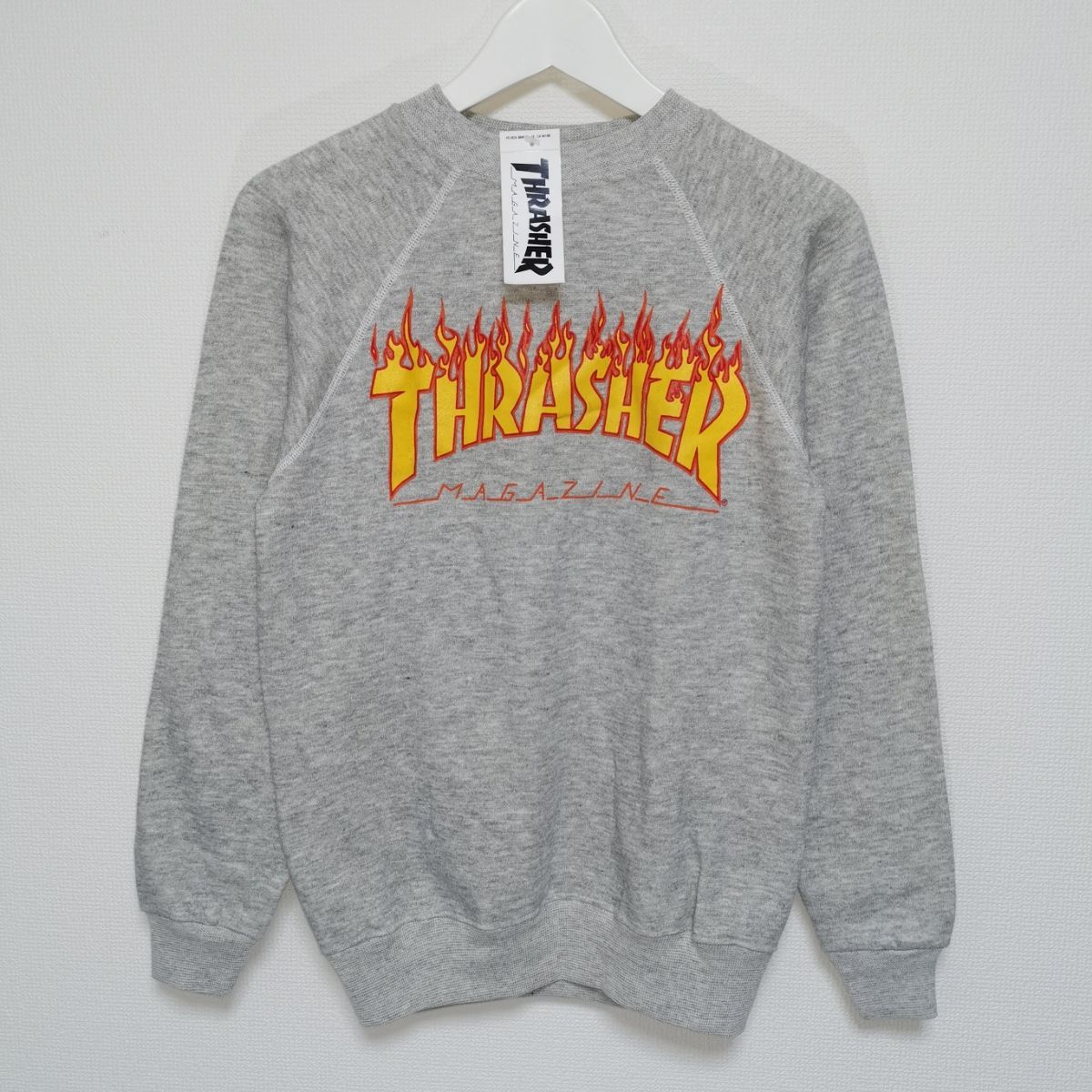 S 90s THRASHER スウェット FLAME HANES USA製 - NEGGYCMART - メルカリ