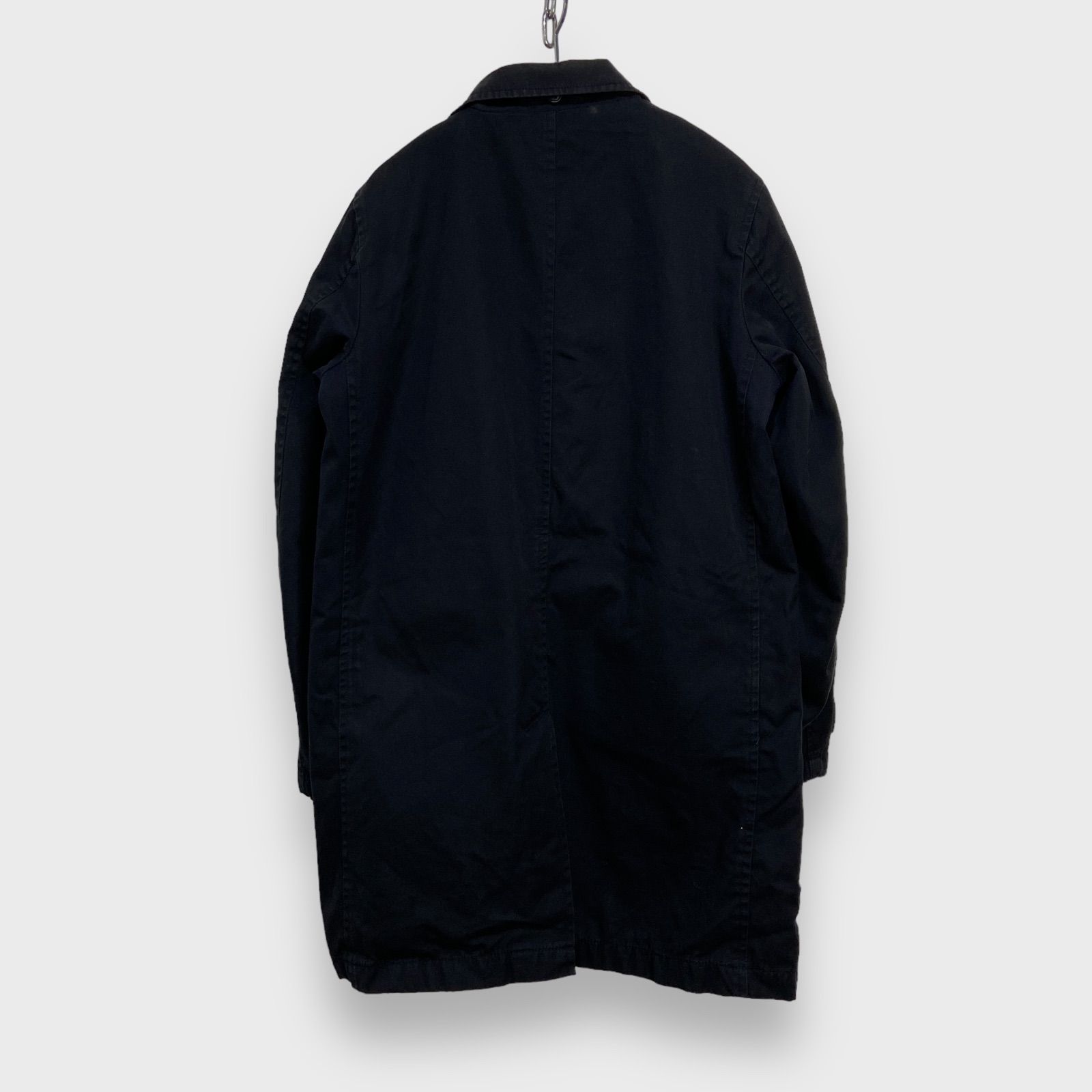 ☆FRED PERRY☆フレッドペリー☆ステンカラーコート☆ブラック☆M 