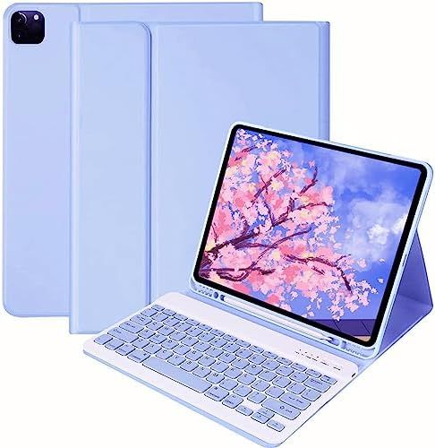 [新品※未使用] iPad Mini 5 / iPad Mini 4 キーボードケース Bluetooth キーボード付きカバー 7.9インチ 第5世代 第4世代 ケース 脱着式 カラー キーボード ペンホルダー付き スタンド機能 モデル番号A2133/A
