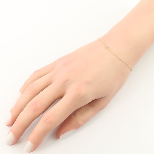 アーカー ブレスレット ダイヤ ダイヤモンド 0.06ct ヌーディー アーカー ブレスレット ダイヤ ダイヤモンド 0.06ct ヌーディー