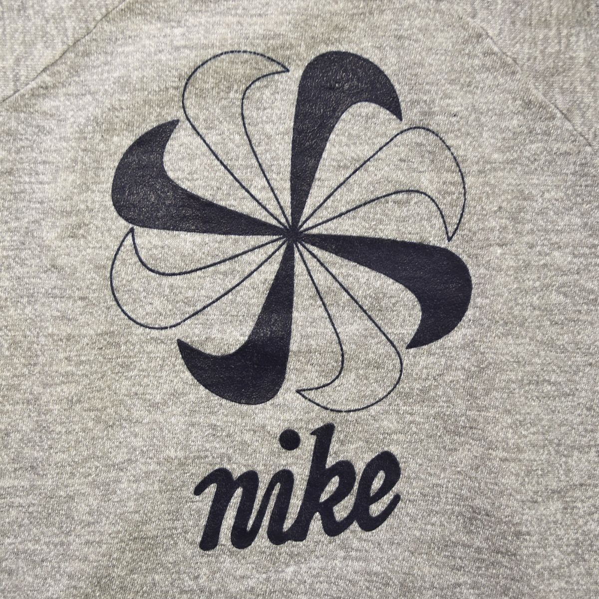 希少】 80s ヴィンテージ ナイキ NIKE 風車ロゴ 小文字 ラバープリント