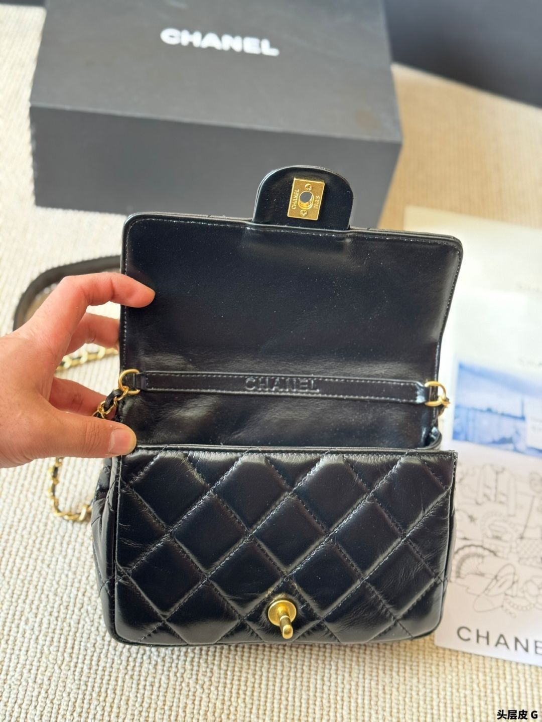 今日特価】Vintage Chanel CF Tote ヴィンテージシャネル CF