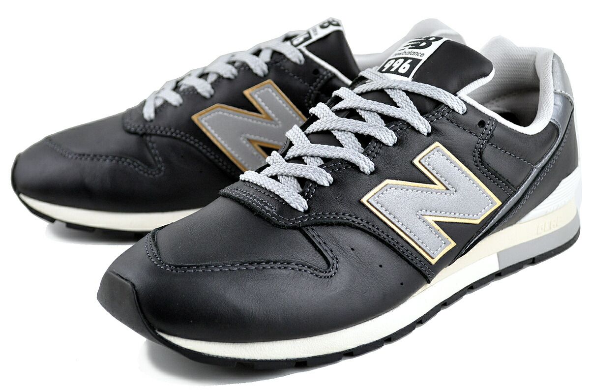 希少 ニューバランス CM996NB 黒 レザー スニーカー 26cm 希少 ニューバランス CM996NB 黒 レザー スニーカー 26cm - メルカリ