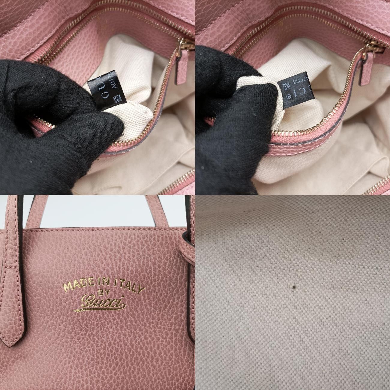 グッチGucciスウィングピンクレザー368827A017587006